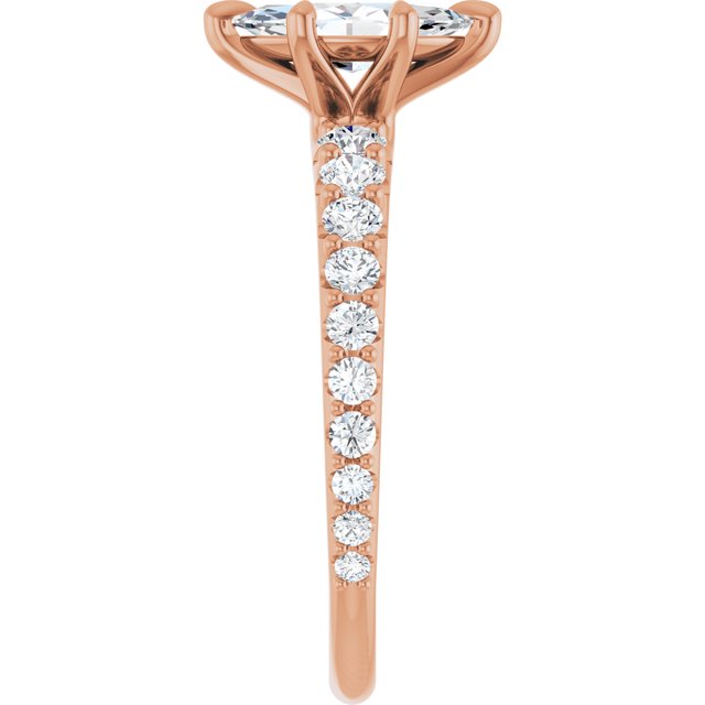 marquise-10K Rose gold