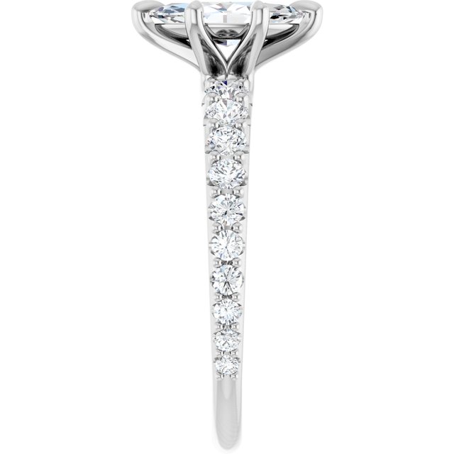 marquise-14K White gold