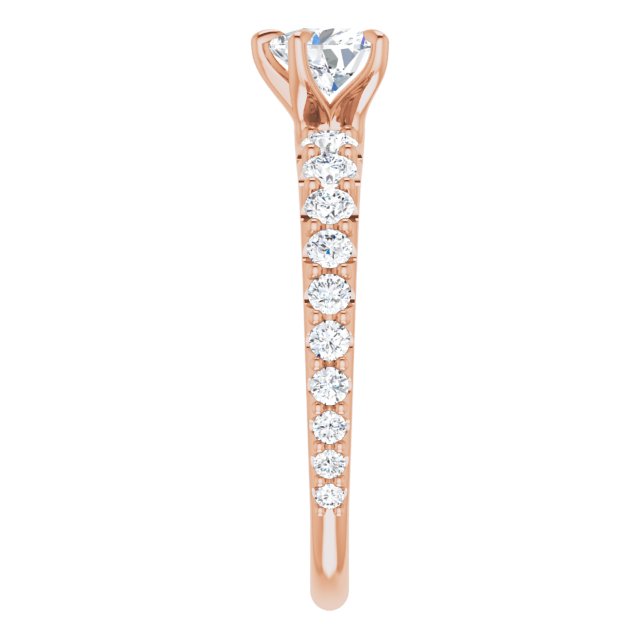 heart-10K Rose gold