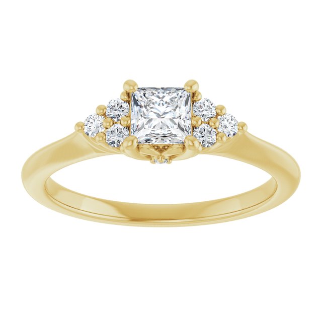 square-10K Yellow gold