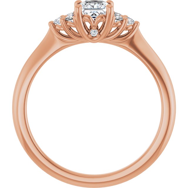 square-14K Rose gold