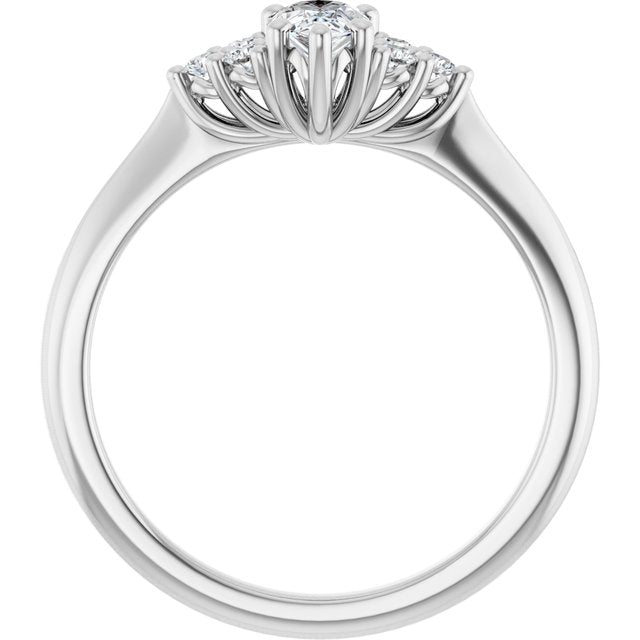 pear-10K White gold