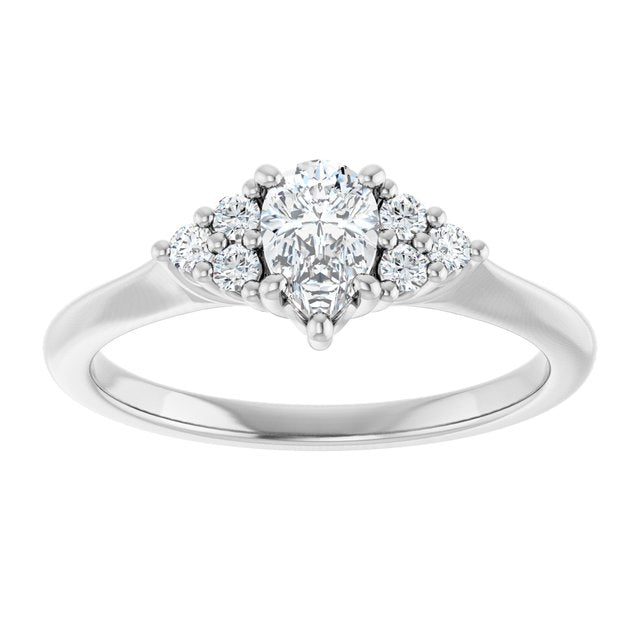 pear-10K White gold