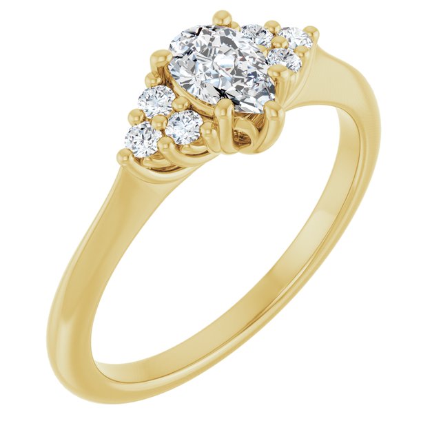 pear-10K Yellow gold