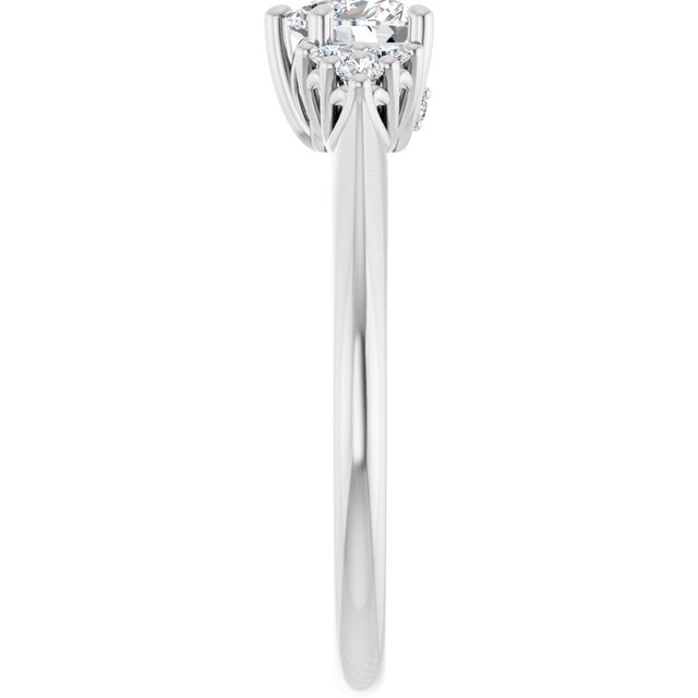 heart-10K White gold