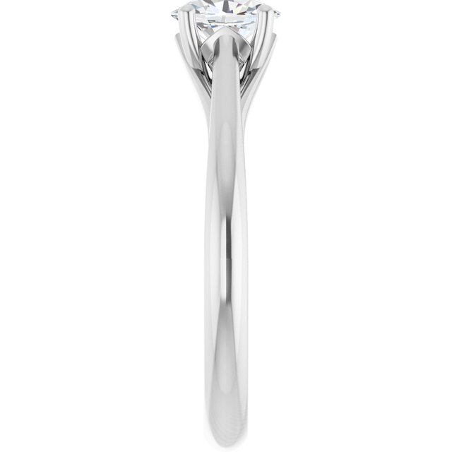 oval-18K White gold
