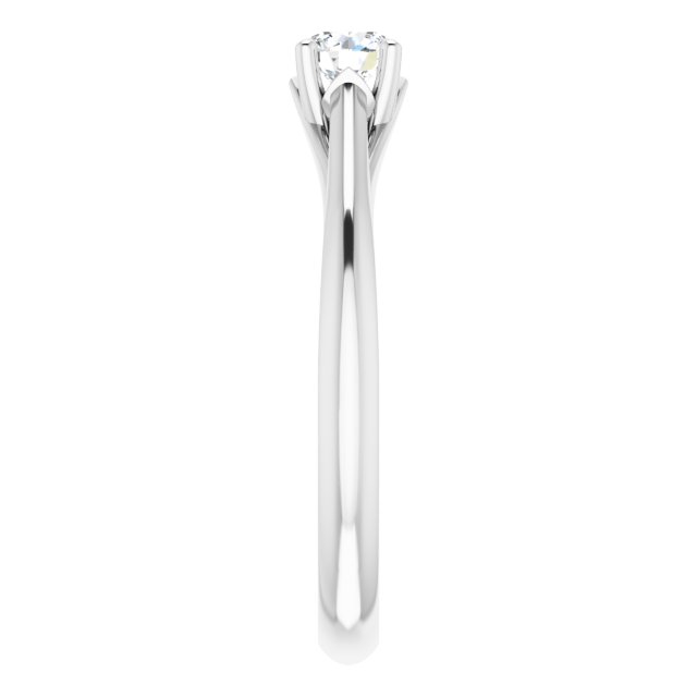 round-18K White gold
