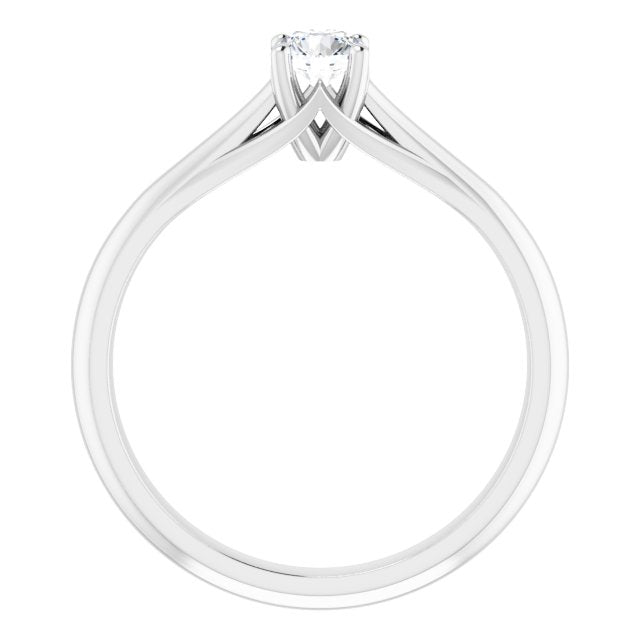 round-10K White gold