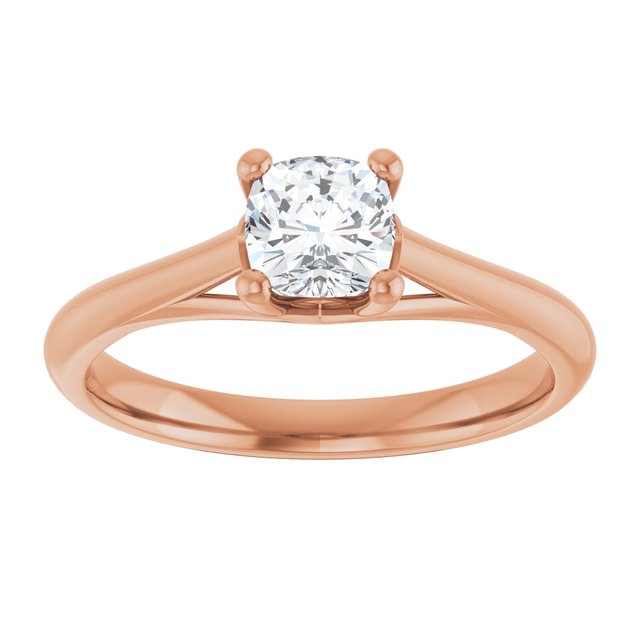cushion-18K Rose gold