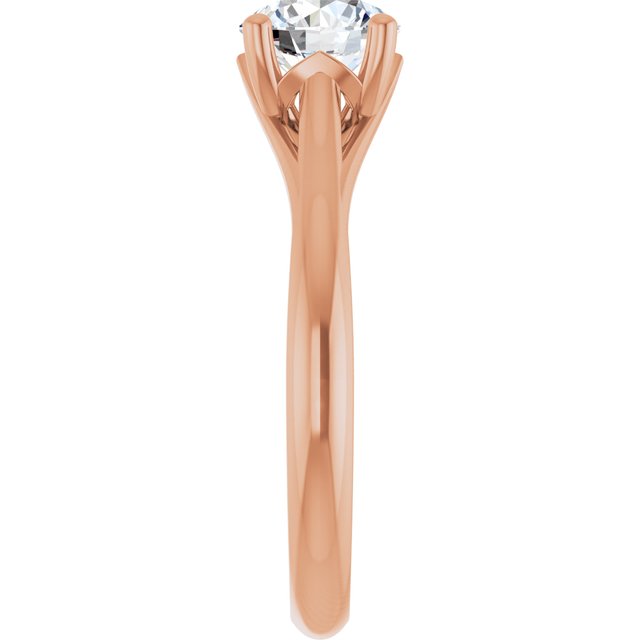 round-10K Rose gold