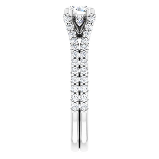 round-18K White gold