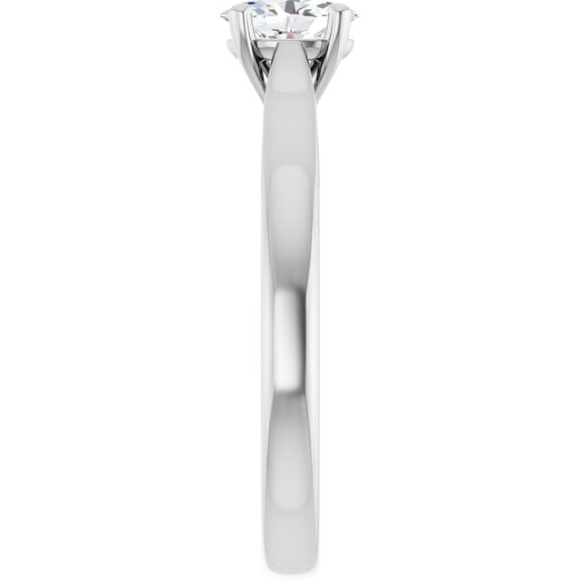 oval-10K White gold