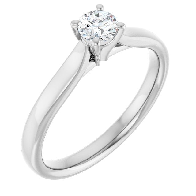 round-18K White gold