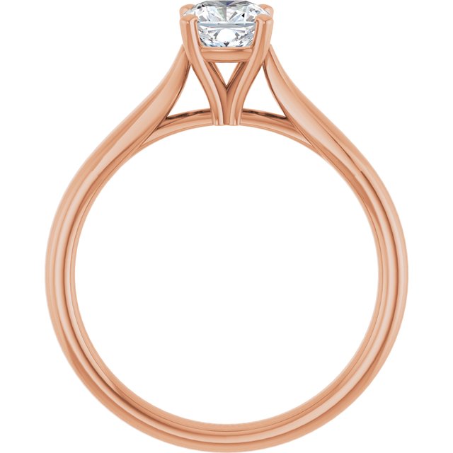 cushion-10K Rose gold