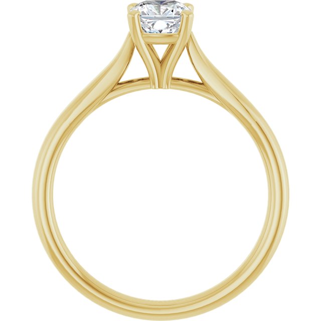cushion-10K Yellow gold