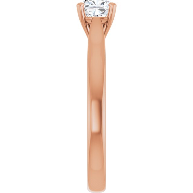 cushion-10K Rose gold