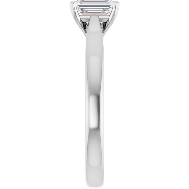 emerald-14K White gold