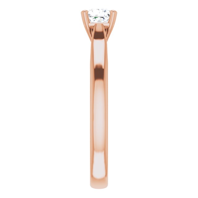square-10K Rose gold