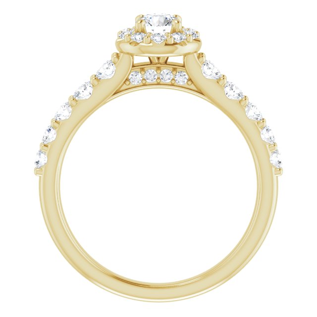 round-10K Yellow gold