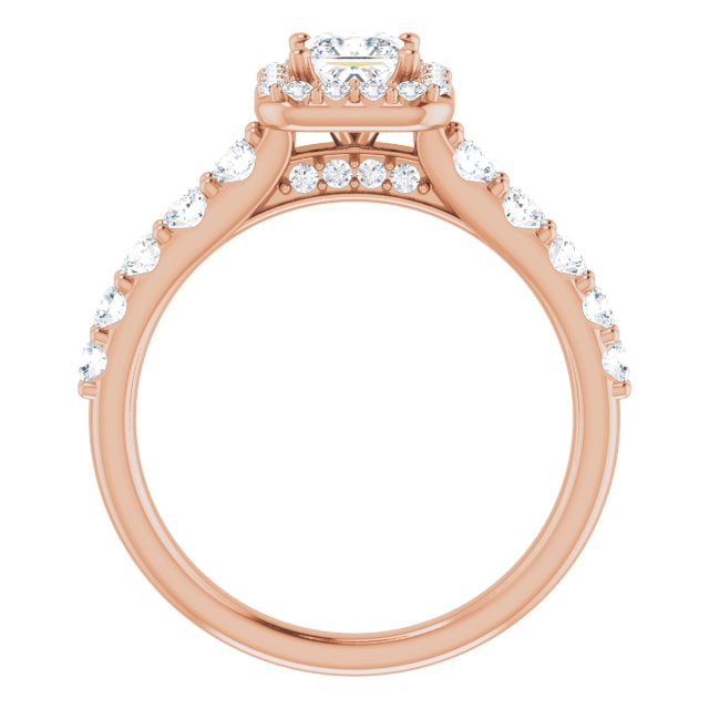 square-18K Rose gold