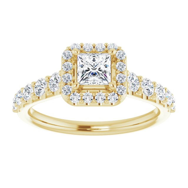 square-10K Yellow gold