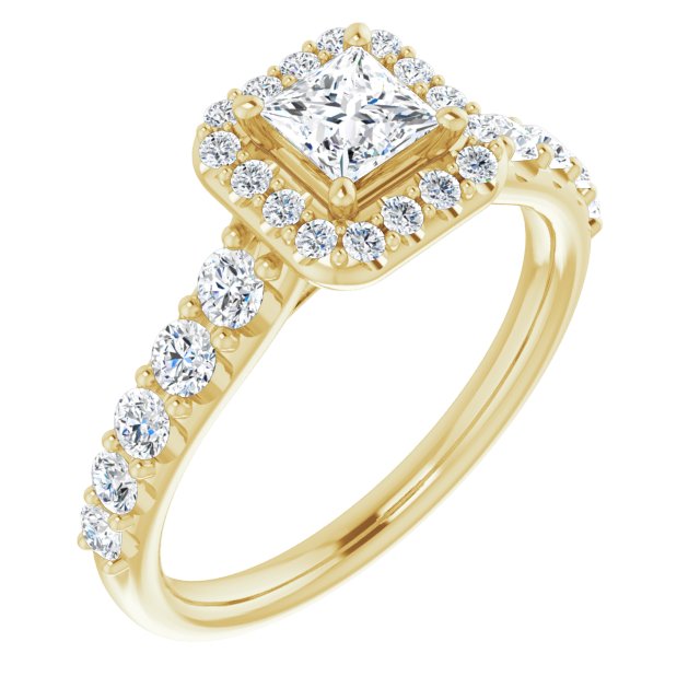 square-10K Yellow gold