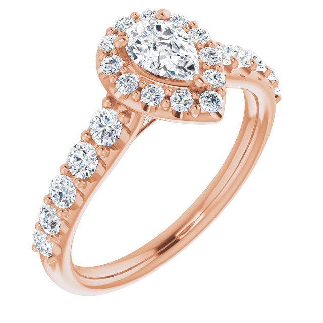 pear-10K Rose gold