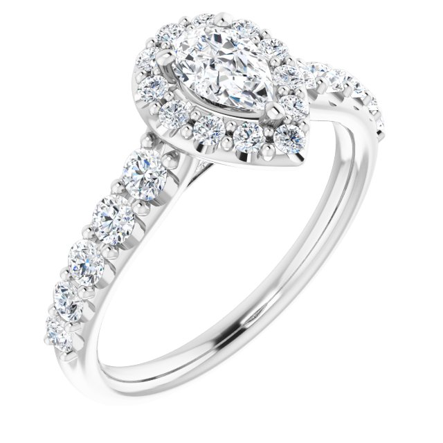 pear-14K White gold