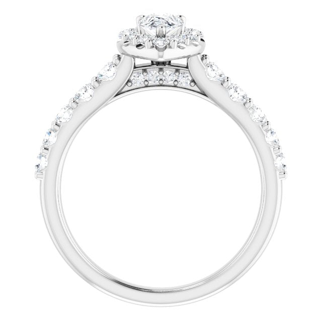 pear-14K White gold