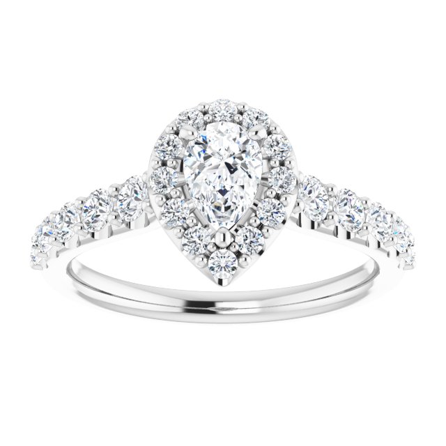 pear-14K White gold