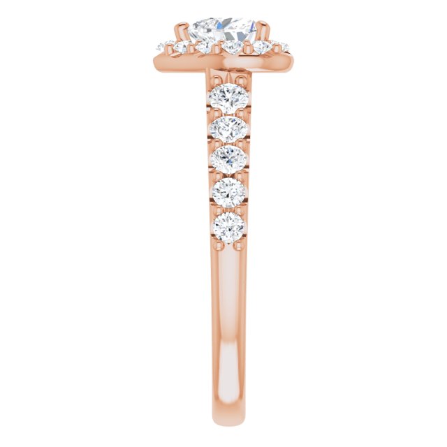 heart-10K Rose gold