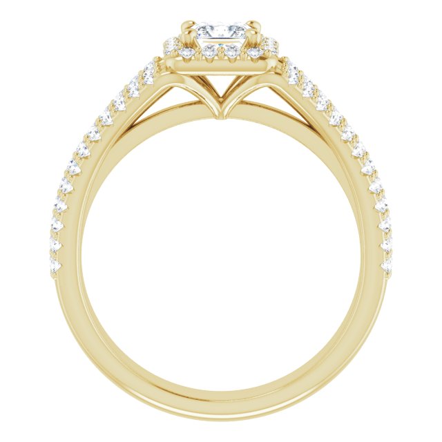 square-10K Yellow gold