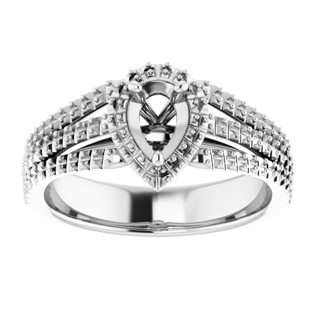 pear-10K White gold