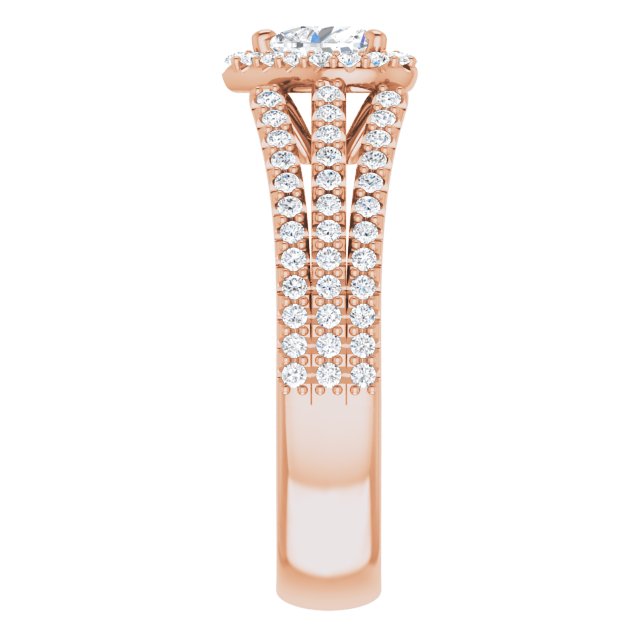 heart-14K Rose gold