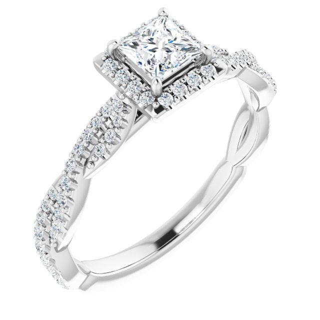 square-18K White gold