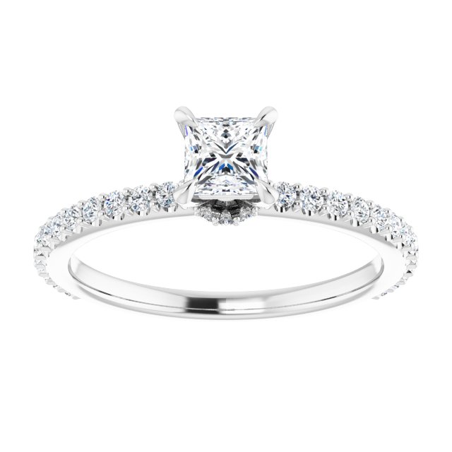 square-10K White gold