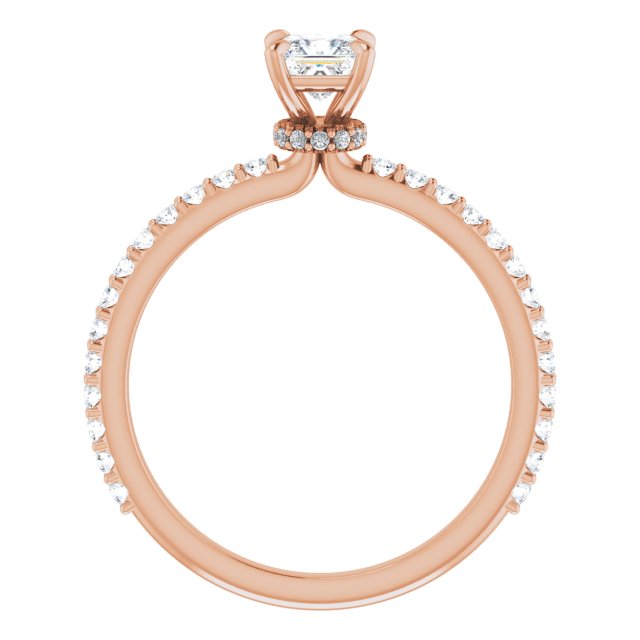 square-14K Rose gold