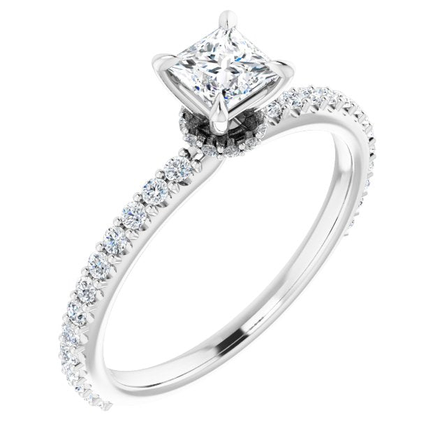 square-18K White gold