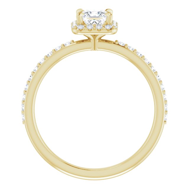 square-14K Yellow gold