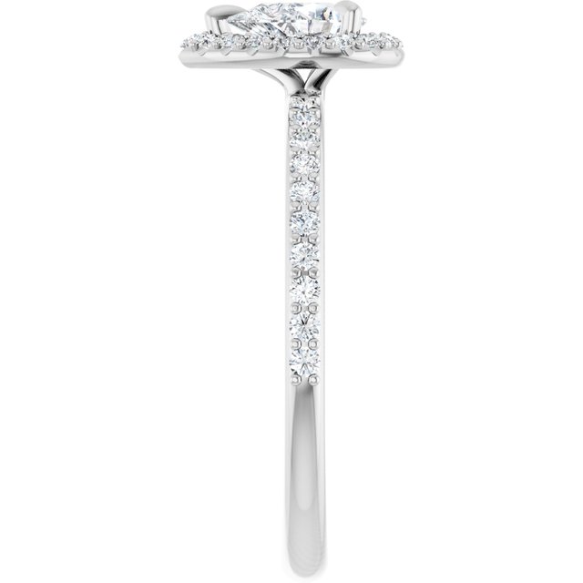 pear-14K White gold