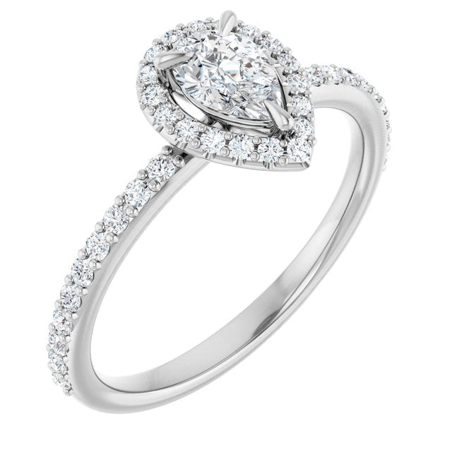 pear-10K White gold