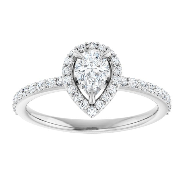 pear-14K White gold