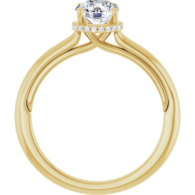 round-10K Yellow gold