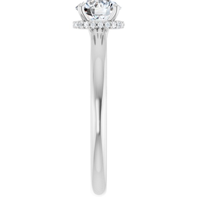 round-18K White gold