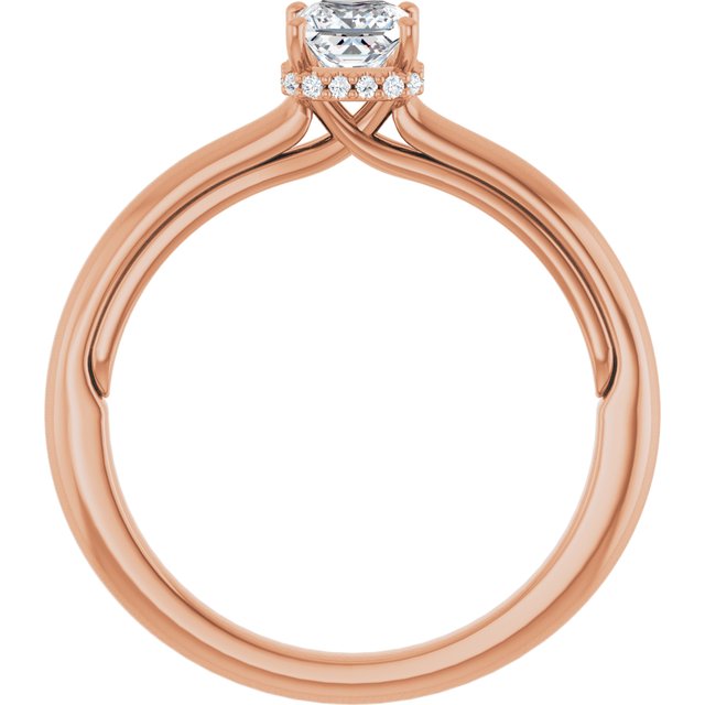 square-18K Rose gold