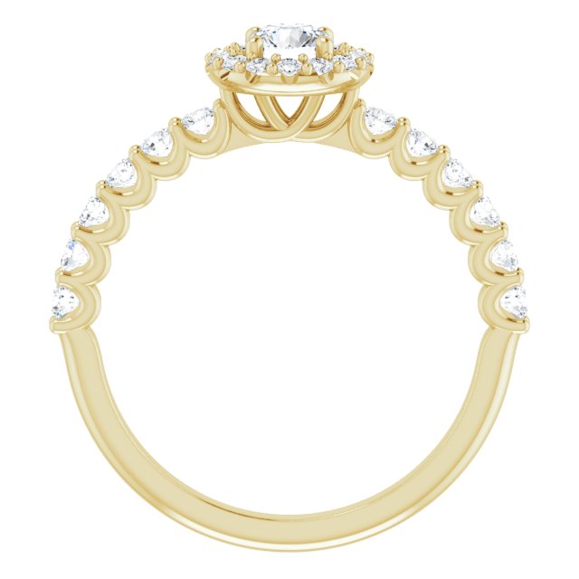 round-10K Yellow gold