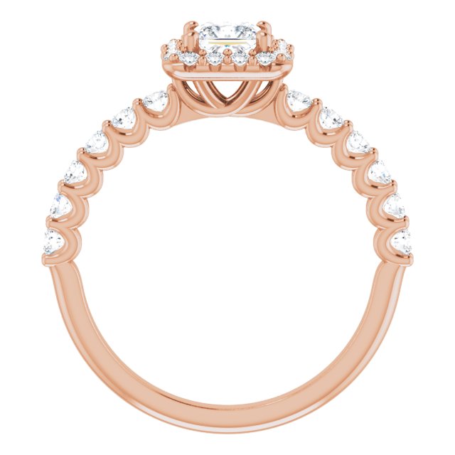 square-10K Rose gold