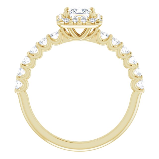 square-10K Yellow gold