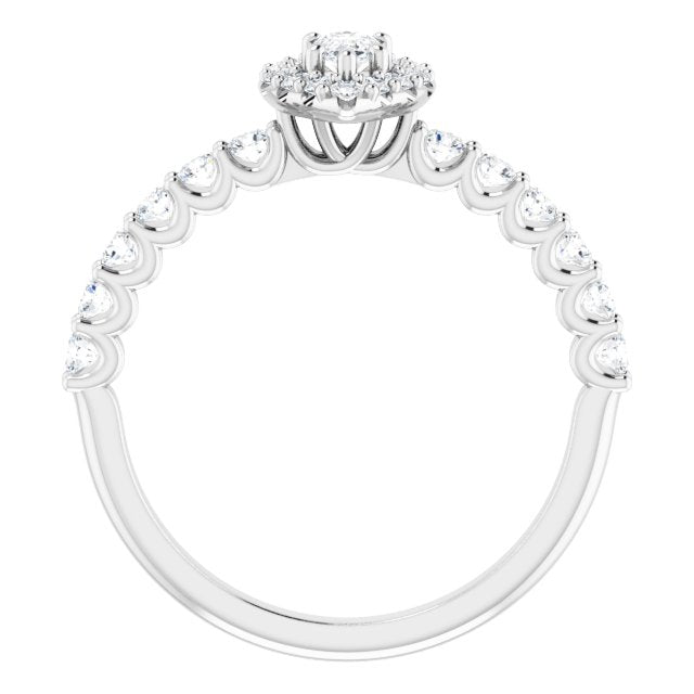 pear-14K White gold