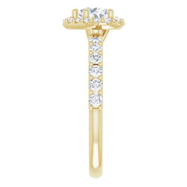 heart-14K Yellow gold